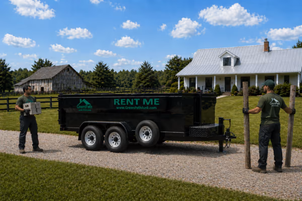 GreenPath trailer in Fulshear neighborhood